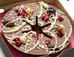 Crazy Crunch Mini Chocolate Pizza